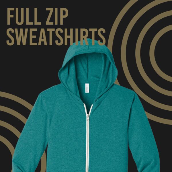 Full Zip Sweatshirts Thumbnail