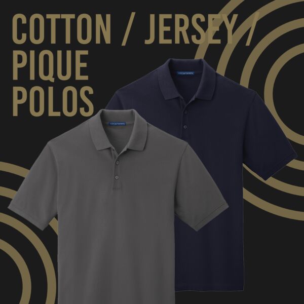 Cotton / Jersey / Pique Polos Thumbnail