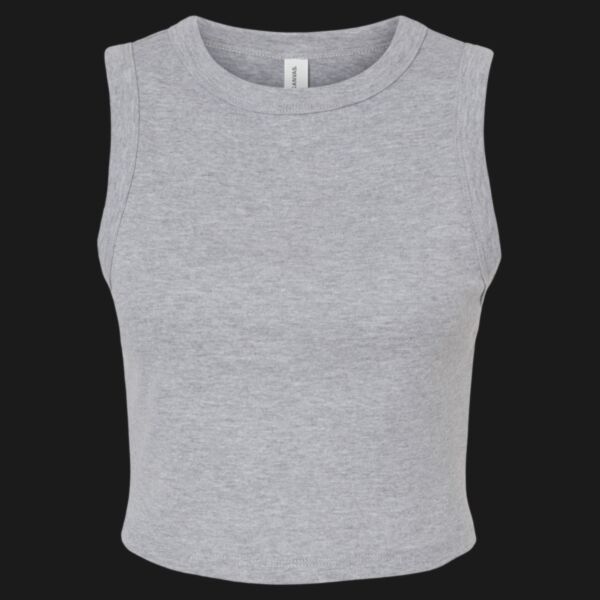 Women's Micro Rib Muscle Crop Tank Thumbnail