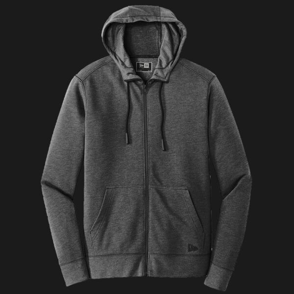 Tri Blend Fleece Full Zip Hoodie Thumbnail