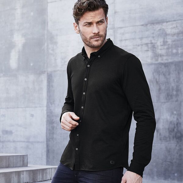 Code Stretch Long Sleeve Button Up Thumbnail