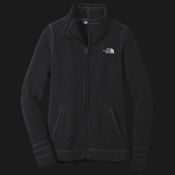Ladies Sweater Fleece Jacket Thumbnail