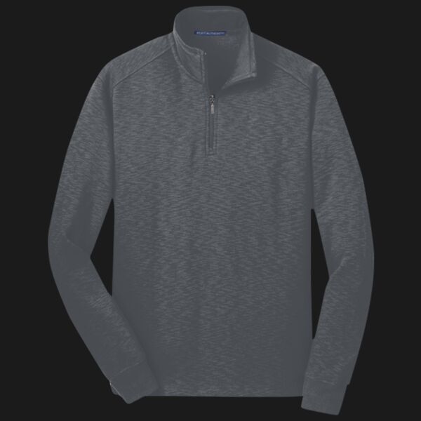 Slub Fleece 1/4 Zip Pullover Thumbnail