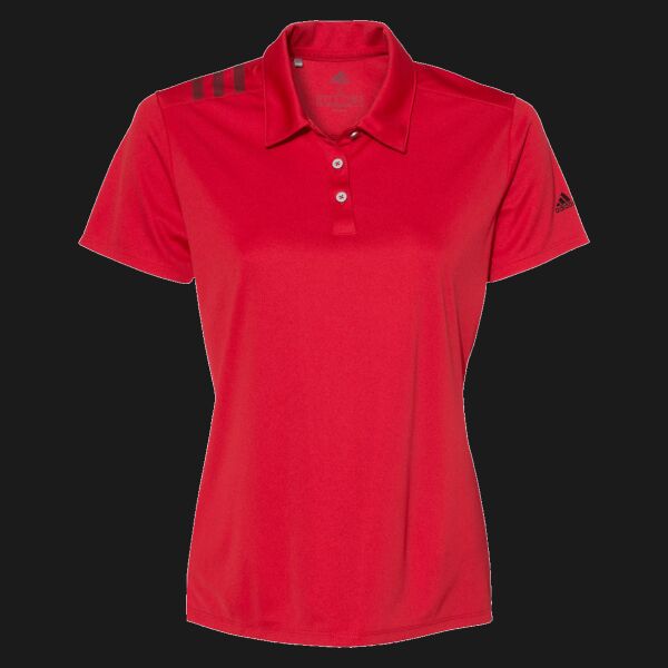 Women's 3-Stripes Shoulder Polo Thumbnail