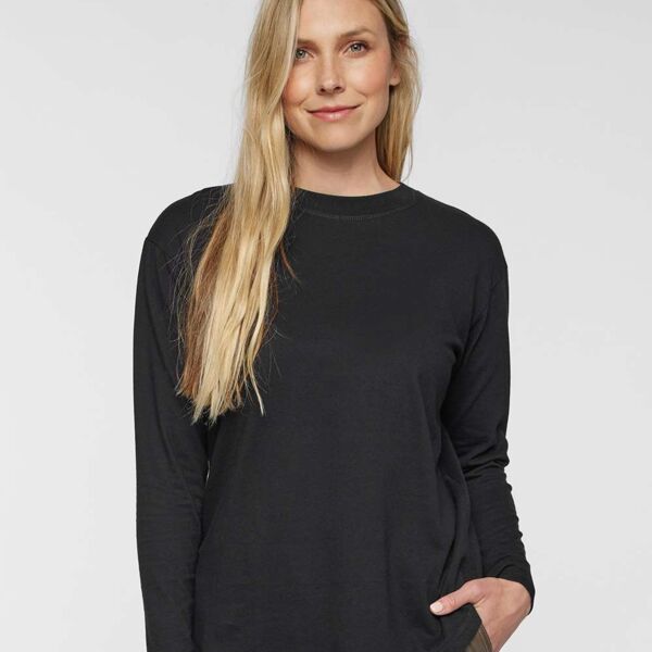 Women's Fine Jersey Long Sleeve Tee Thumbnail