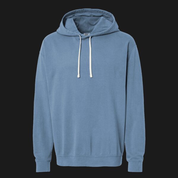 Garment-Dyed Lightweight Fleece Hooded Sweatshirt Thumbnail